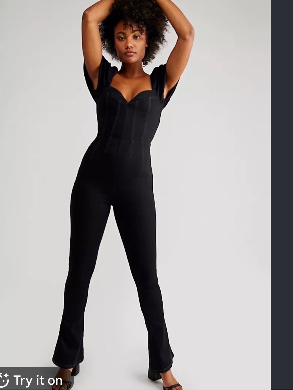 Free People We The Free Moondance Flare Jumpsuit